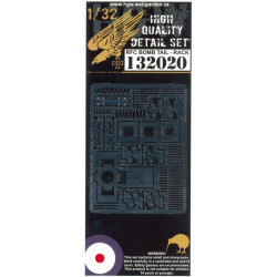 Hgw 132020 1/32 R.f.c. Bomb Tail-rack Photo-etched Set For Wingnut Wings