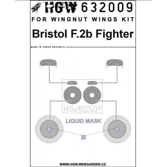 Hgw 132051 1/32 Bristol F.2b Fighter Super Detail Set For Wingnut Wings