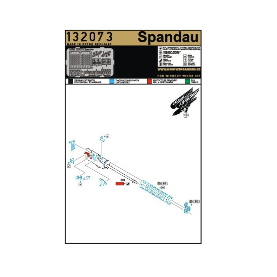 Hgw 132095 1/32 Rumpler C.iv Super Detail Set For Wingnut Wings