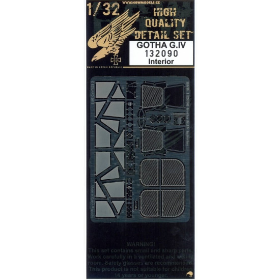 Hgw 132096 1/32 Gotha G.iv Super Detail Set For Wingnut Wings