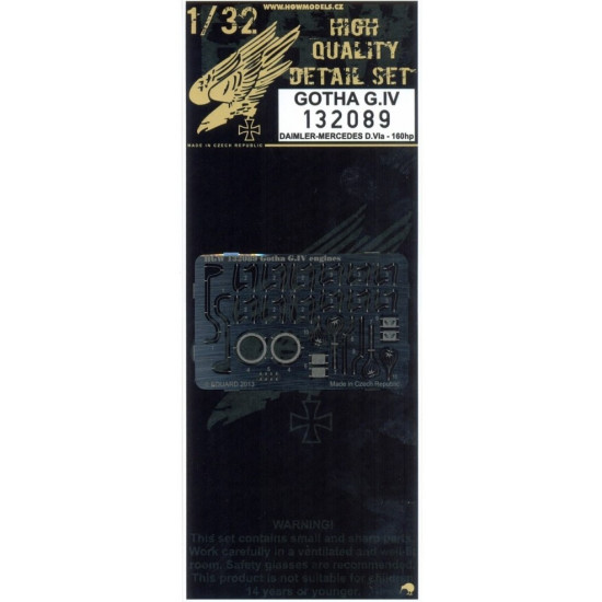 Hgw 132096 1/32 Gotha G.iv Super Detail Set For Wingnut Wings