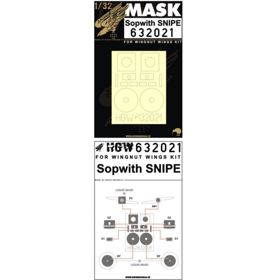 Hgw 132108 1/32 Sopwith Snipe Super Detail Set For Wingnut Wings