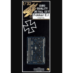 Hgw 132114 1/32 Fokker E.i Set Photo-etched Set Accessories For Aircraft