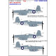Hgw 232904 1/32 Decal For F4u-1 Birdcage Wet Transfer Accessories For Aircraft