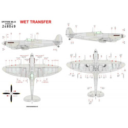 Hgw 248049 1/48 Decal For Supermarine Spitfire Hf Mk.viii Wet Transfer