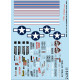 Hgw 248911 1/48 Decal For P-47d Razorback In The Pacific Wet Transfer