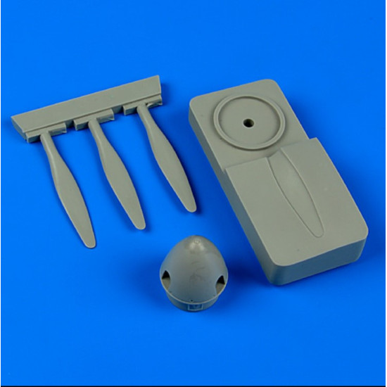 Quickboost 48626 1/48 Supermarine Spitfire Mk.v De Havilland Propeller W/ Tool For Airfix