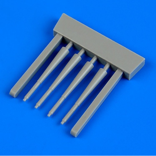 Quickboost 48657 1/48 Supermarine Spitfire Mk.v Gun Barrels For Tamiya