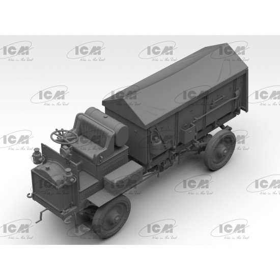 Icm 35656 1/35 Fwd Type B Wwi Us Ammunition Truck Scale Model Kit
