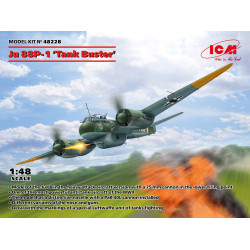 Icm 48228 1/48 Ju 88p 1 Tank Buster Plastic Model Kit