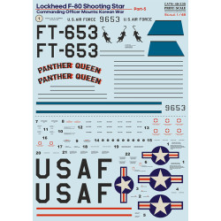 Print Scale 48-235 1/48 Lockheed F80 Shooting Star Part 5