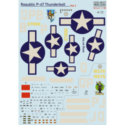 Print Scale 48-271 1/48 Republic P47 Thunderbolt Part 2