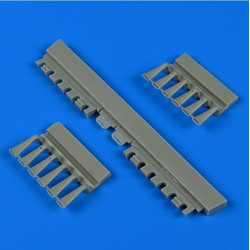 Quickboost 48751 1/48 Heinkel He 51b Exhaust Accessories For Aircraft