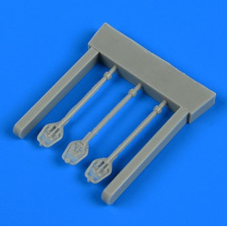 Quickboost 48753 1/48 Polikarpov I-153 Chaika Control Lever Accessories Kit