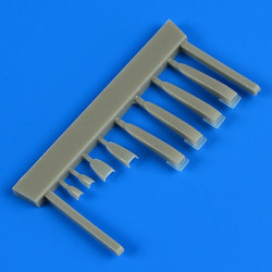 Quickboost 48768 1/48 Iai Kfir C2/C7 Air Scoops For Amk Accessories Kit