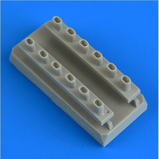 Quickboost 48789 1/48 Junkers Ju-87b Stuka Exhaust Oval Type For Airfix