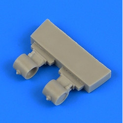 Quickboost Qb48850 1/48 Kawasaki Ki-61-ld Hien Oil Radiator For Tamiya