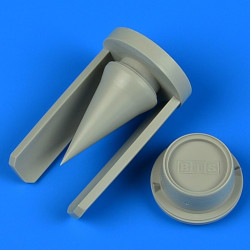 Quickboost Qb48868 1/48 Mikoyan-gurevich Mig-21bis Fishbed Correct Radome For Eduard