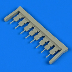 Quickboost Qb48876 1/48 Supermarine Spitfire Mki Gun Barrels For Tamiya