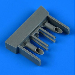 Quickboost Qb48947 1/48 Fokker G.1 Exhaust For Mikromir Accessories For Aircraft