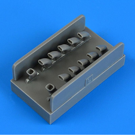 Quickboost Qb48980 1/48 Ilyushin Il-2 Stormovik Exhaust Accessories For Aircraft