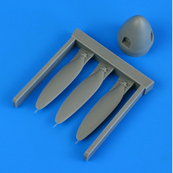 Quickboost Qb49017 1/48 Junkers Ju 87d/G Stuka Propellers For Hasegawa