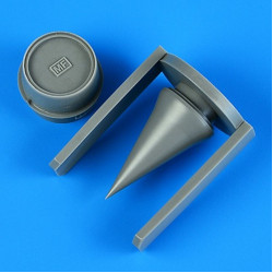 Quickboost Qb49034 1/48 Mikoyan-gurevich Mig-21mf Fishbed Correct Radome For Trumpeter