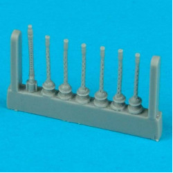 Quickboost Qb72029 1/72 Heinkel He 111h-6 Gun Barrels Late Version For Hasegawa