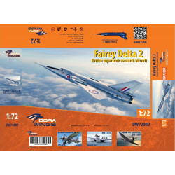 Dora Wings 72009 1/72 Fairey Delta 2 British Supersonic Research Aircraft