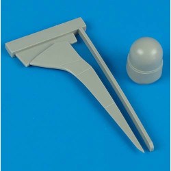 Quickboost Qb72117 1/72 Bristol Beaufighter Mk X Radar And Tail Fin For Hasegawa