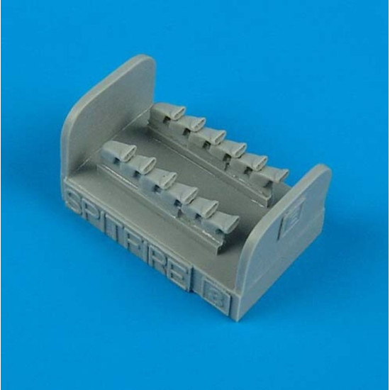 Quickboost Qb72168 1/72 Supermarine Spitfire Mk.ix Fishtail Exhaust For Hasegawa