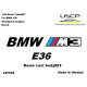 Uscp 24t005 1/24 Bmw M3 E36 Bodykit Resin Kit Upgrade Accessories