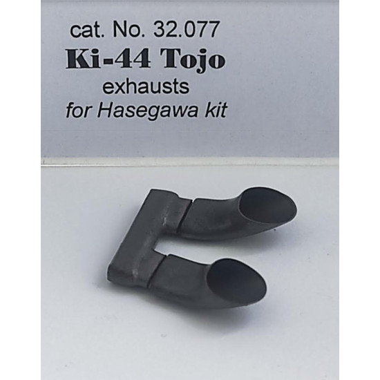 Rexx 32077 1/32 Exhaust For Ki44 Tojo For Hasegawa Kit