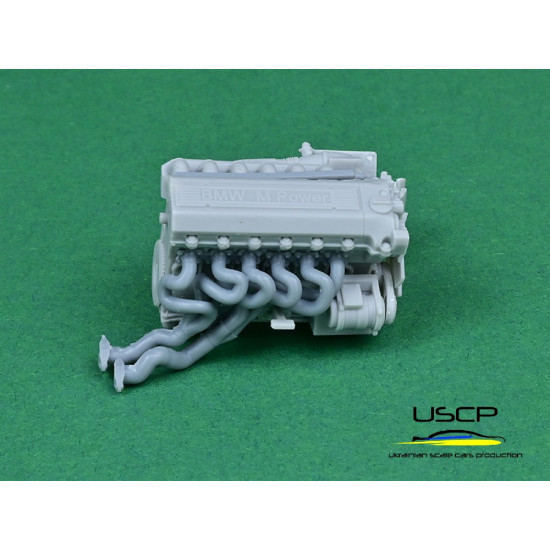 Uscp 24t013 1/24 Bmw M3 S50b32 Engine E36 Engine Bay Super Detail Set Resin Kit