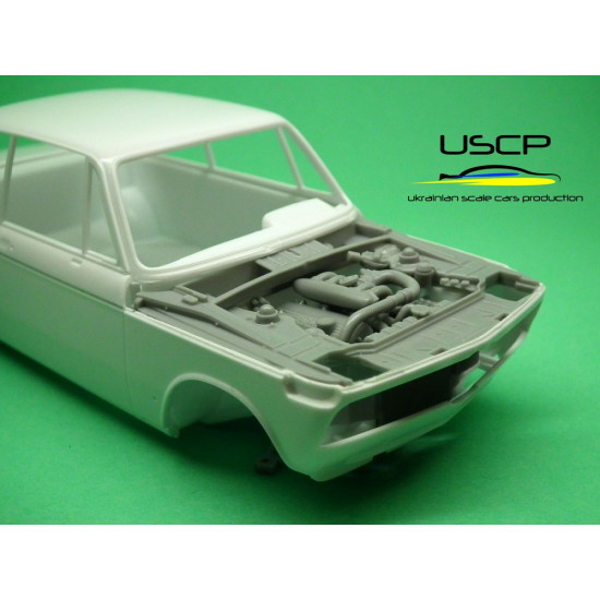 Uscp 24t023 1/24 Bmw 2002 Turbo Engine Bay Super Detail Set Resin Kit