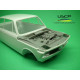 Uscp 24t025 1/24 Bmw 2002ti Engine Bay Super Detail Set Resin Kit