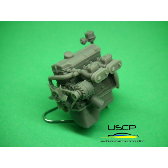 Uscp 24t025 1/24 Bmw 2002ti Engine Bay Super Detail Set Resin Kit