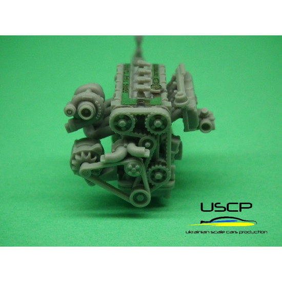 Uscp 24t036 1/24 Cosworth Yb Engine Resin Kit Upgrade Set