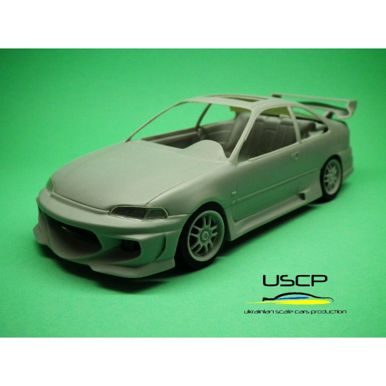 Uscp 24t038 1/24 Honda Civic Eg Coupe F/F Resin Kit Upgrade Set