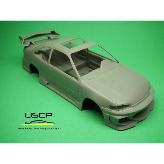 Uscp 24t038 1/24 Honda Civic Eg Coupe F/F Resin Kit Upgrade Set