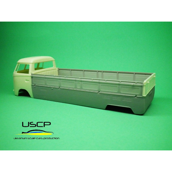 Uscp 24t039 1/24 Vw T1 Long Transporter Resin Kit Upgrade Set