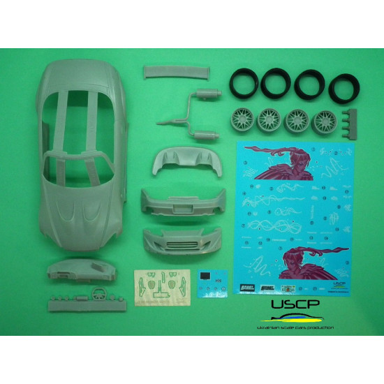 Uscp 24t043 1/24 Honda S2000 Pink F/F2 Suki Resin Kit Upgrade Kit