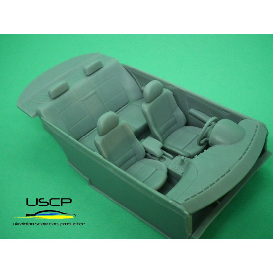 Uscp 24t045 1/24 Bmw E46 Street Interior Detail-up Set Resin Kit Upgrade Kit