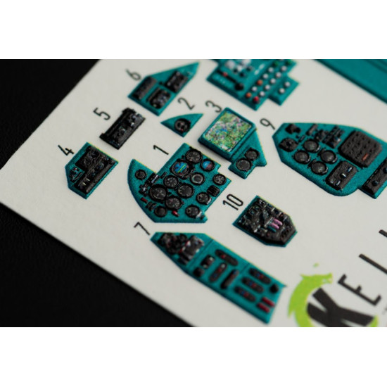 Kelik K72056 1/72 Mi 24v Interior 3d Decals For Hobbyboss Kit