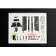 Kelik K72059 1/72 Mig21 F13 Interior 3d Decals For Revell Kit