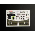 Kelik K72061 1/72 3d Decals For Pby-5a Catalina Interior Academy