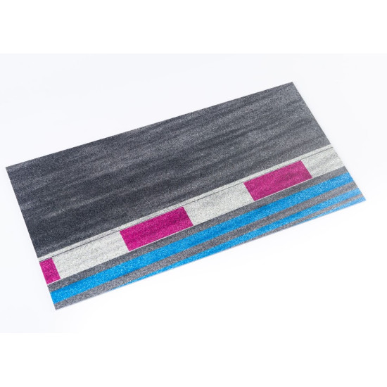 Kelik Ks12003 1/12 Asphalt Road Moto Race Track Type 3 Baseacrylic 3 Mm 180.357 Mm For Any Model Adapted For Box Master Tools 09815