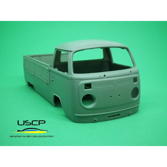 Uscp 24t049 1/24 Vw T2 Pick-up Resin Kit Upgrade Kit