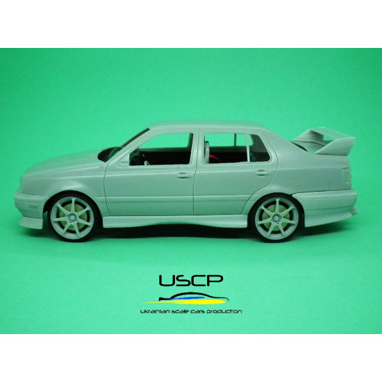 Uscp 24t050 1/24 Vw Jetta F/F Resin Kit Upgrade Accessories Kit