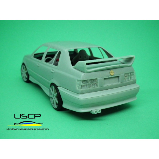 Uscp 24t050 1/24 Vw Jetta F/F Resin Kit Upgrade Accessories Kit